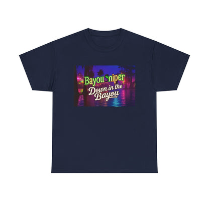 Bayou Sniper— "Down in the Bayou" T-Shirt