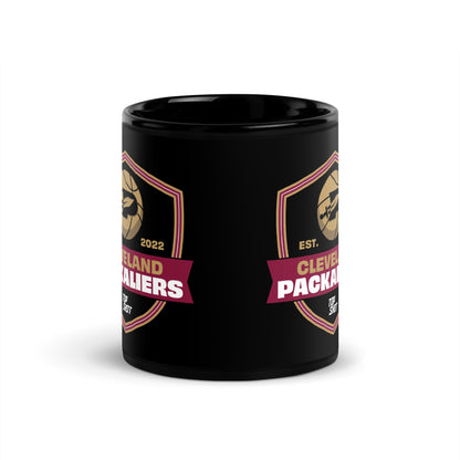 Cleveland Packaliers Black Glossy Mug