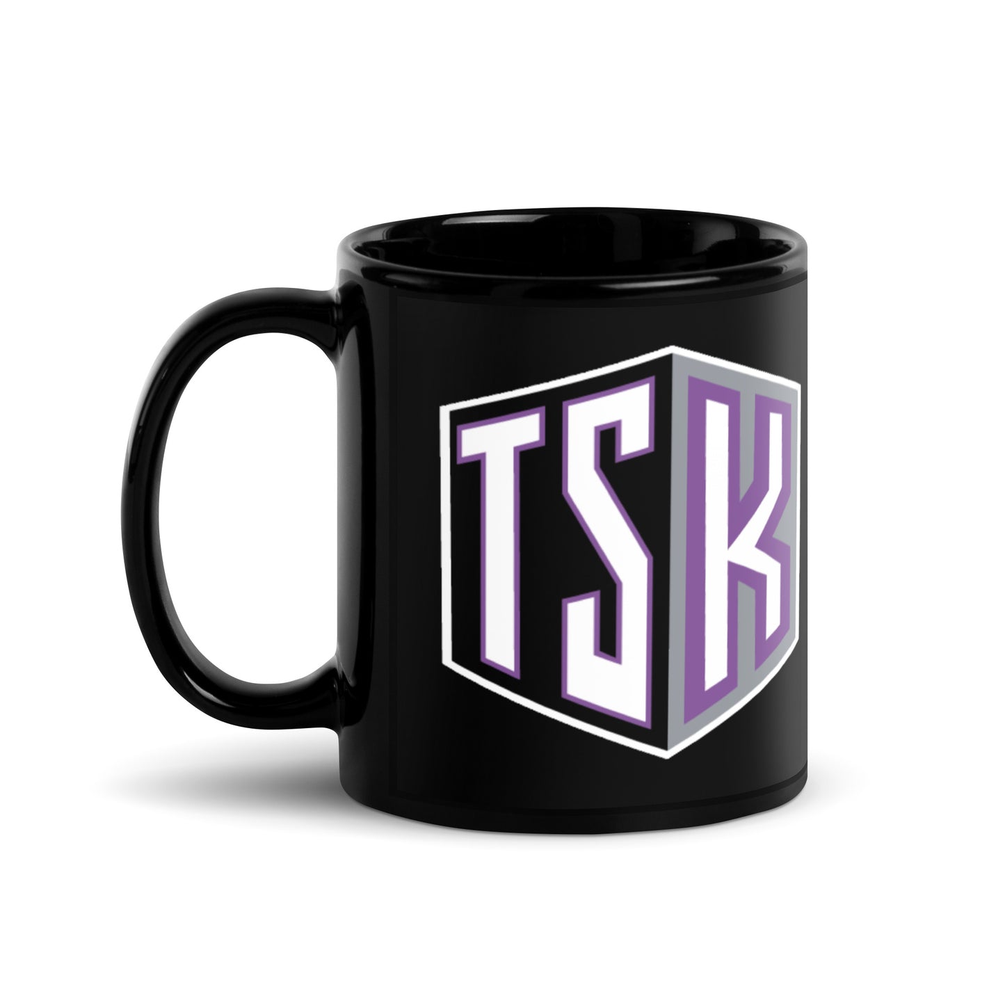 TS Kingdom Black Glossy Mug