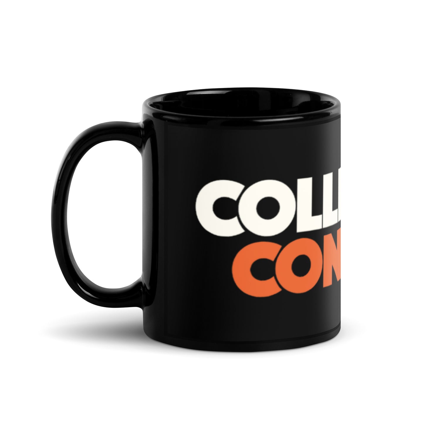 Collectin’ & Connectin’ Black Glossy Mug