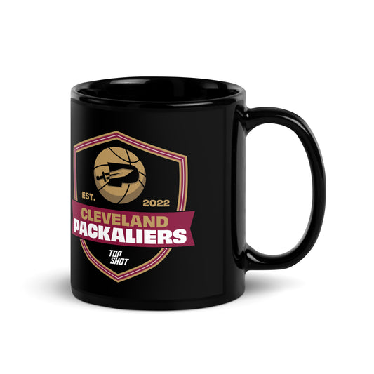 Cleveland Packaliers Black Glossy Mug