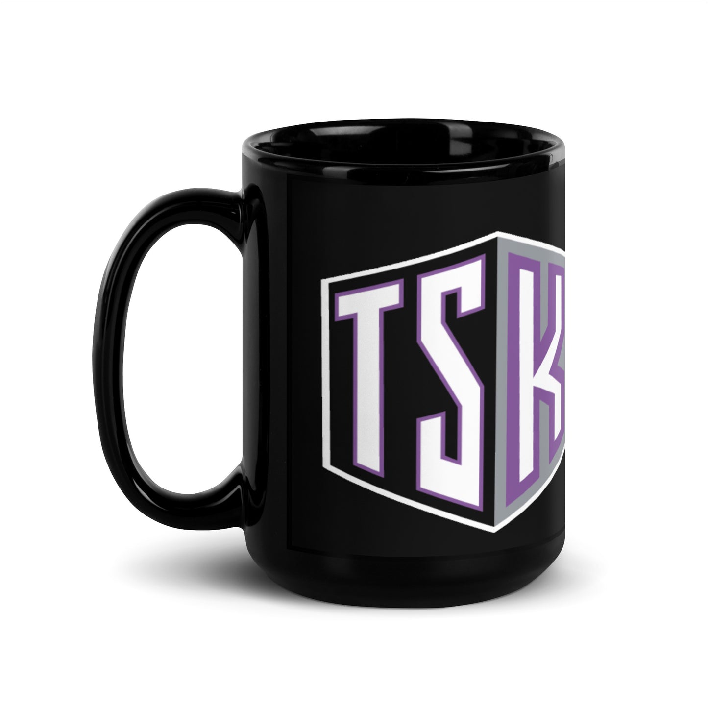 TS Kingdom Black Glossy Mug