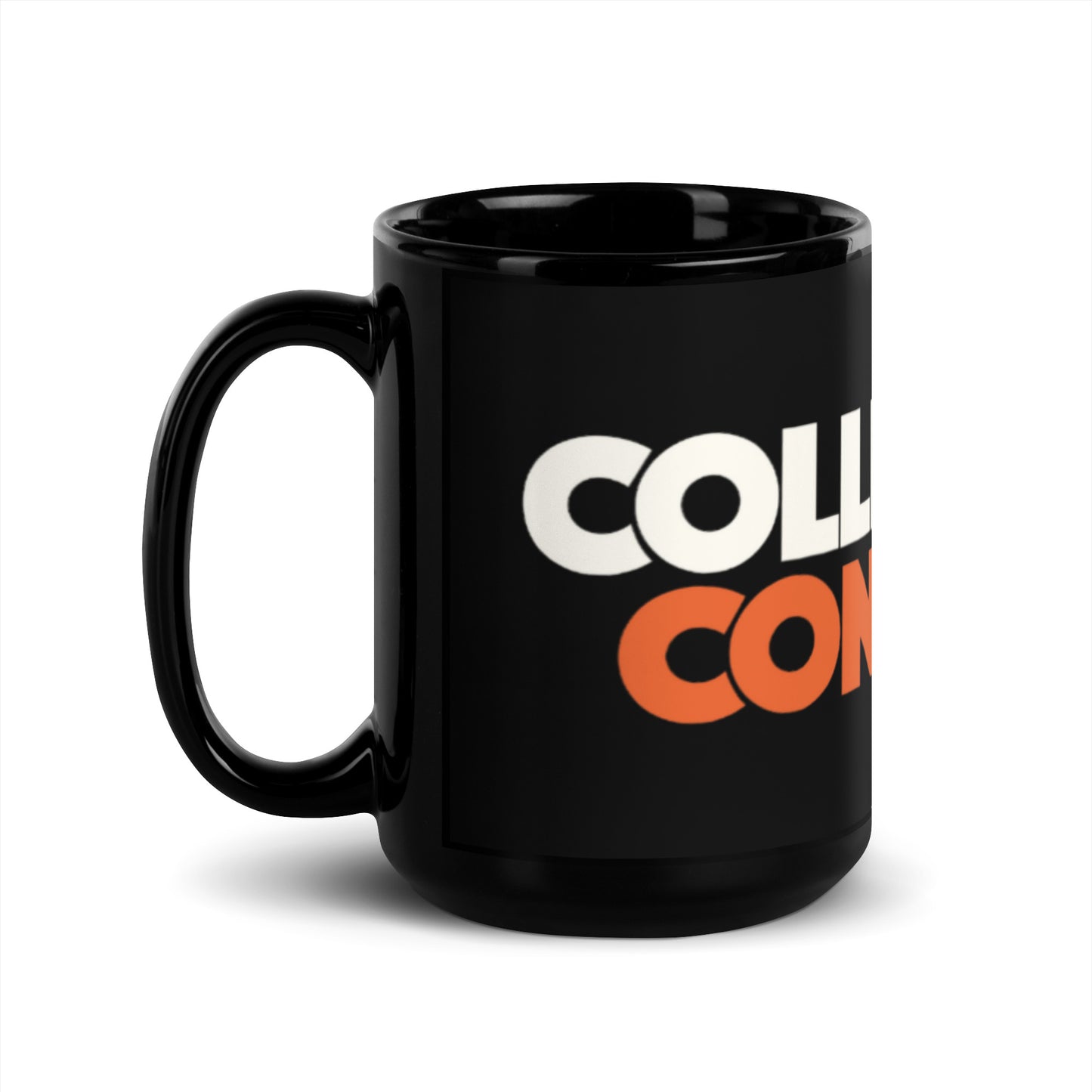 Collectin’ & Connectin’ Black Glossy Mug