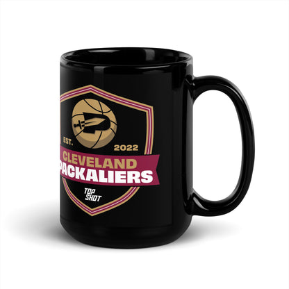 Cleveland Packaliers Black Glossy Mug