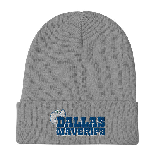 Dallas Maverips Embroidered Beanie