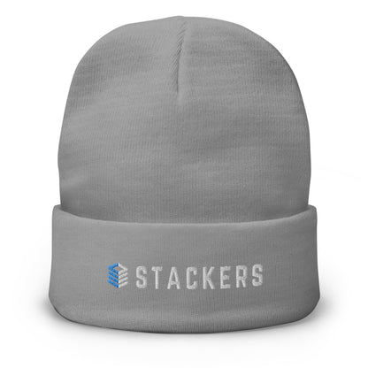 Stackers Embroidered Beanie