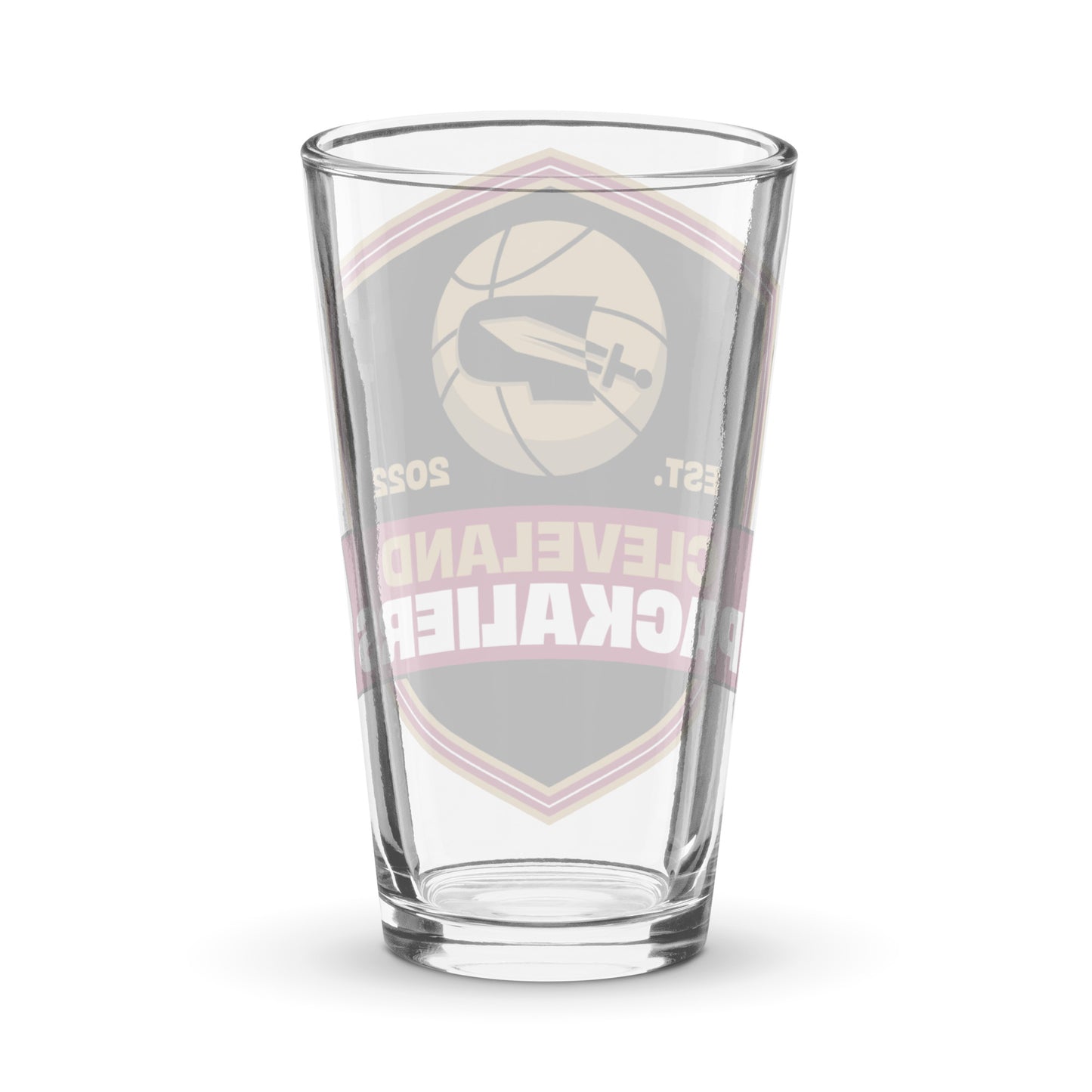 Cleveland Packaliers Shaker Pint Glass
