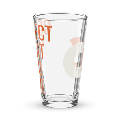 Collect What You Love Shaker pint glass