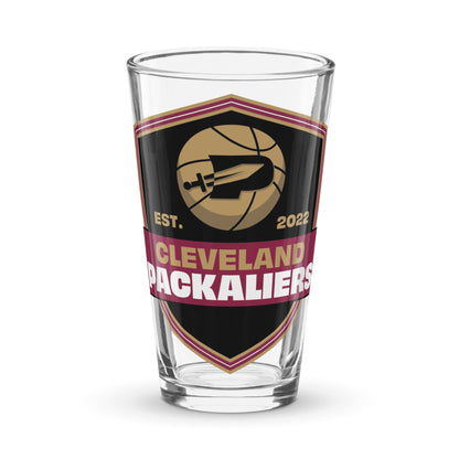 Cleveland Packaliers Shaker Pint Glass