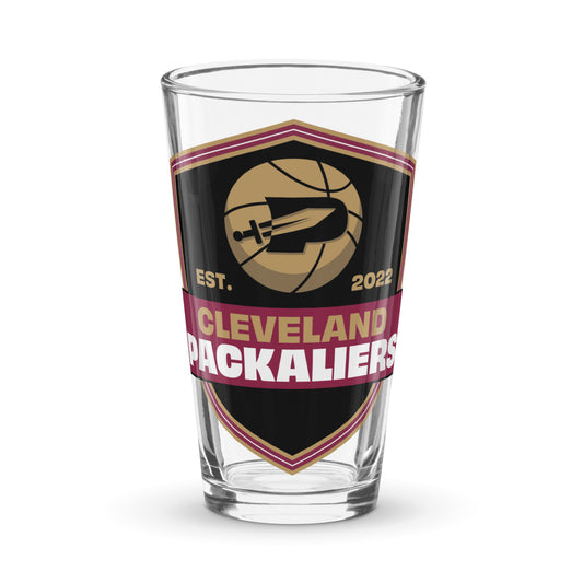 Cleveland Packaliers Shaker Pint Glass
