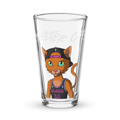 Master Cats Shaker pint glass