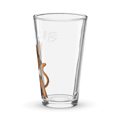 Master Cats Shaker pint glass