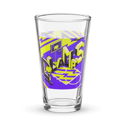 Clamps Shaker pint glass