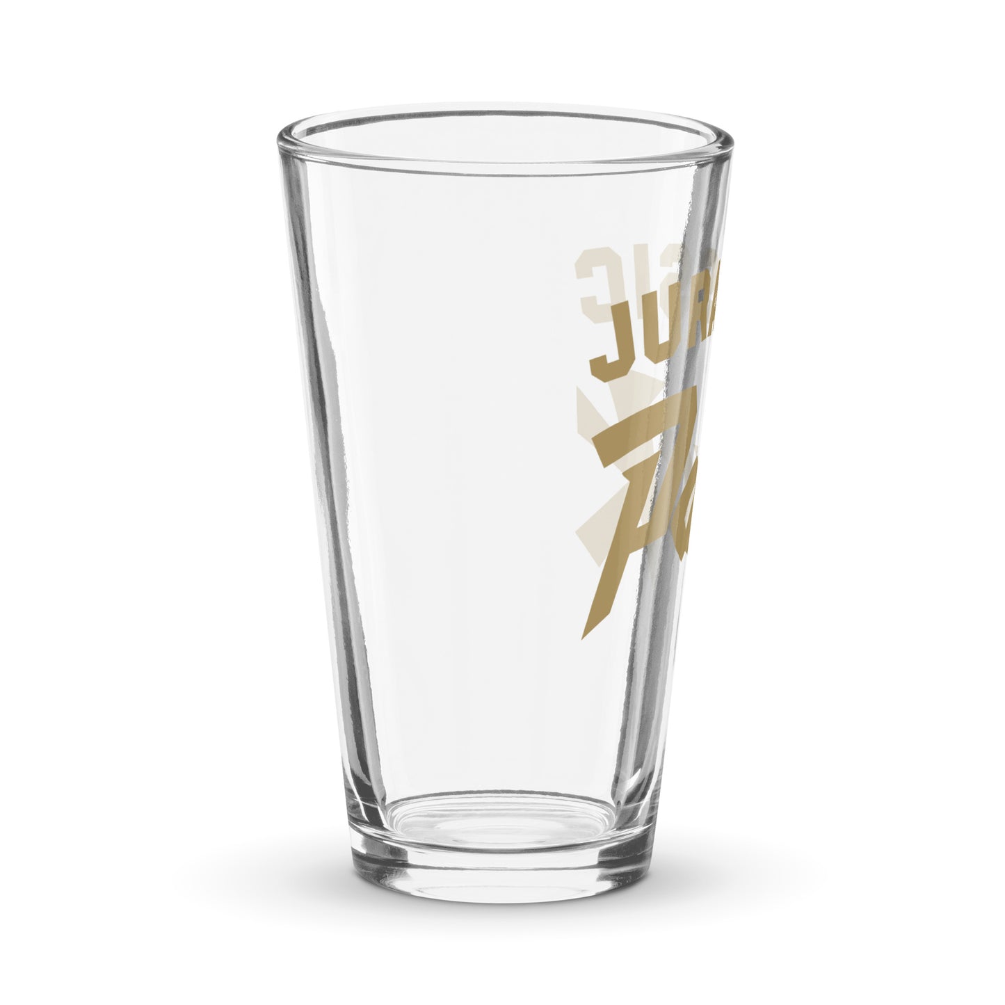 Jurassic Pack Shaker pint glass