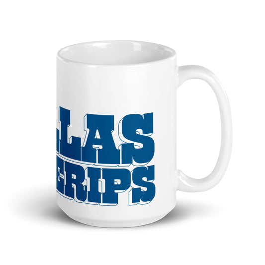 Dallas Maverips White glossy mug